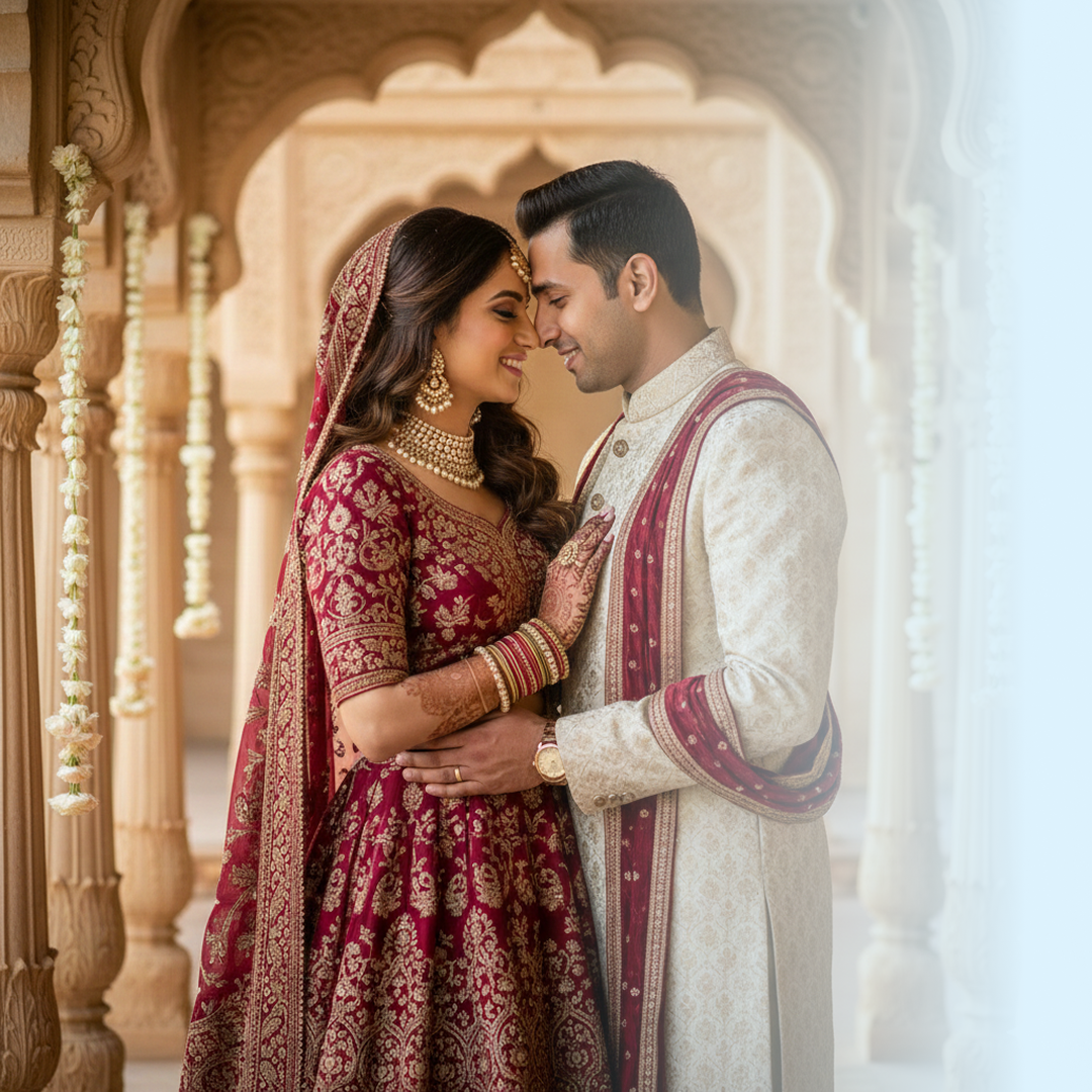 Indian Wedding Couple